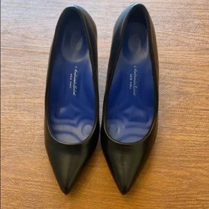 Antonio Saint NY Black Comfort Heels Size 8